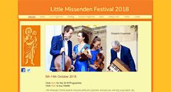 Desktop Screenshot of little-missenden.org