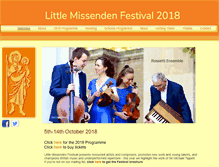 Tablet Screenshot of little-missenden.org